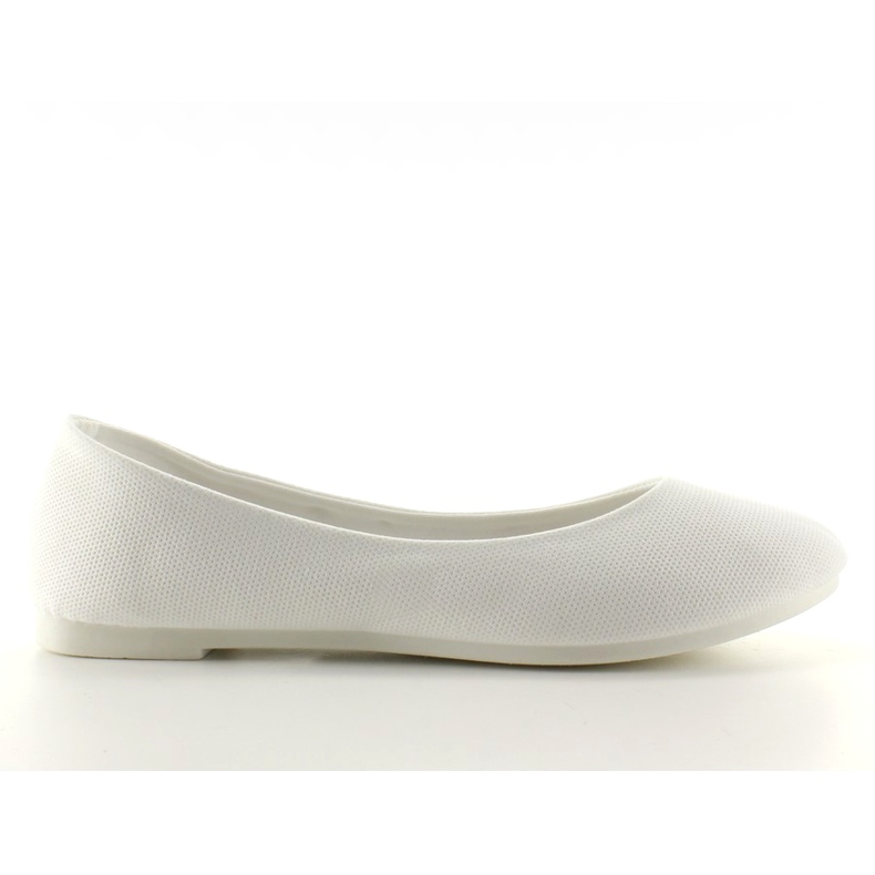Ballerines femme JX38 Blanc blanche