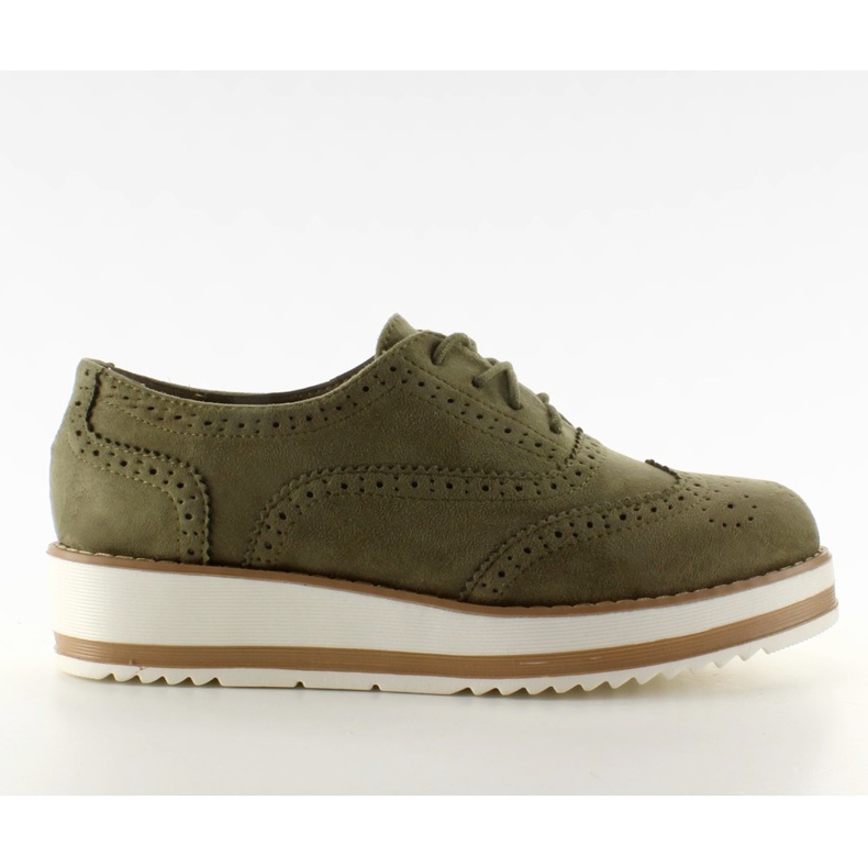 Mocassins sur le haut T256 Green vert