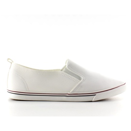 Baskets noires slipon BL88P Blanc