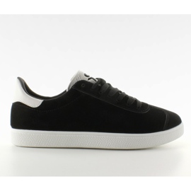 Baskets en daim Junior BK6180-1 Noir le noir