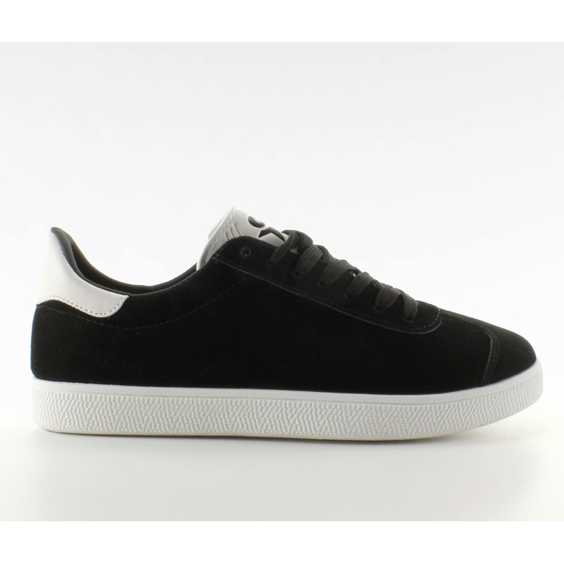 Baskets en daim Junior BK6180-1 Noir le noir