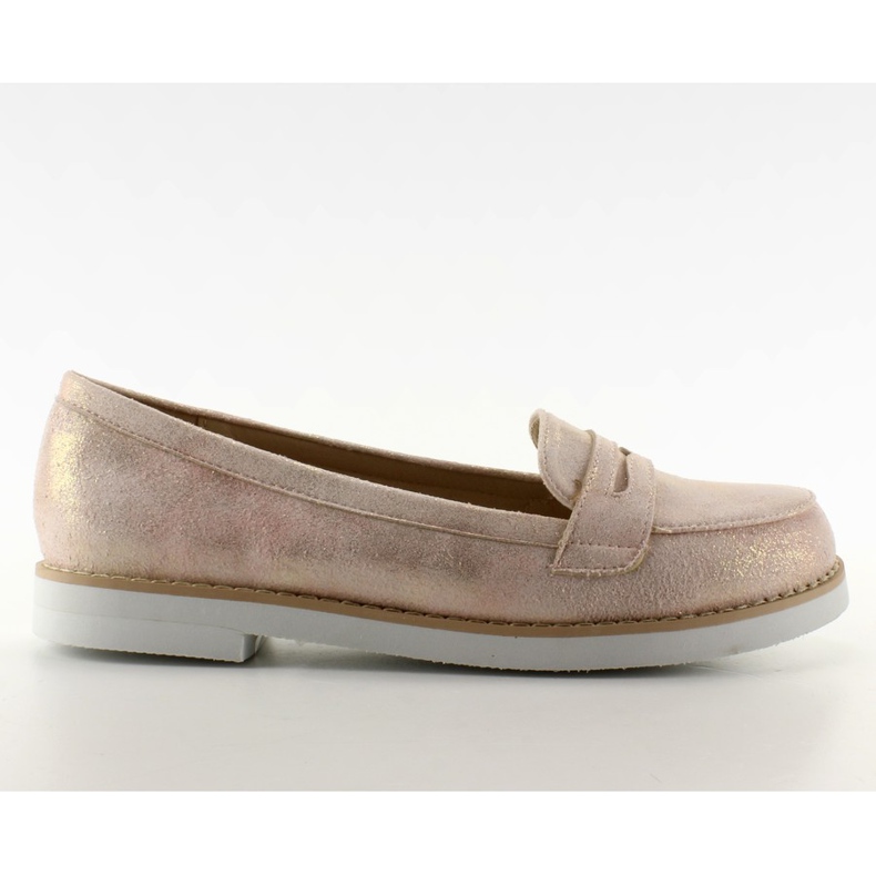 Mocassins pastel pour femme 7112 Rose