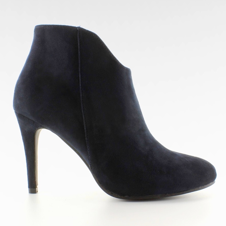 Bottes avec découpe AT-0592-L Bleu bleu marin