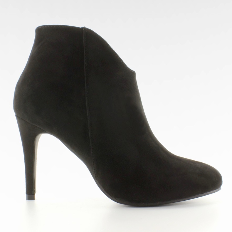 Bottes avec découpe AT-0592-L Noir le noir