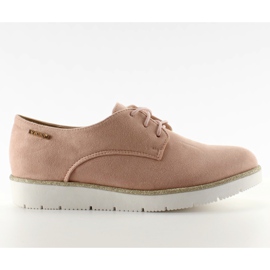 Mocassins sur la semelle sportive 7127 Rose Mocassins sur la semelle sportive 7127 Rose