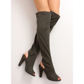 Bottes bout ouvert R110P Vert