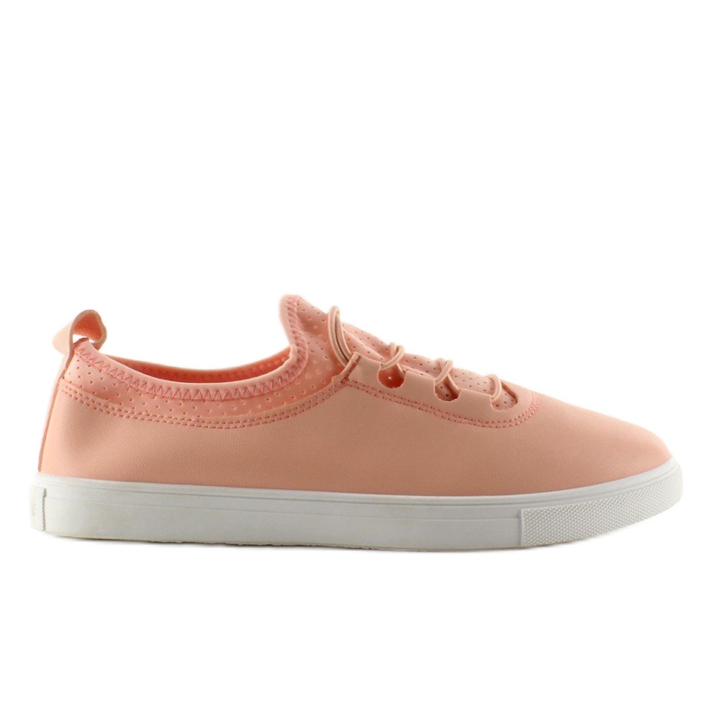 Baskets souples avec 8-10 élastiques roses