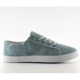 Tissu Sneakers Femme B779 L. Bleu