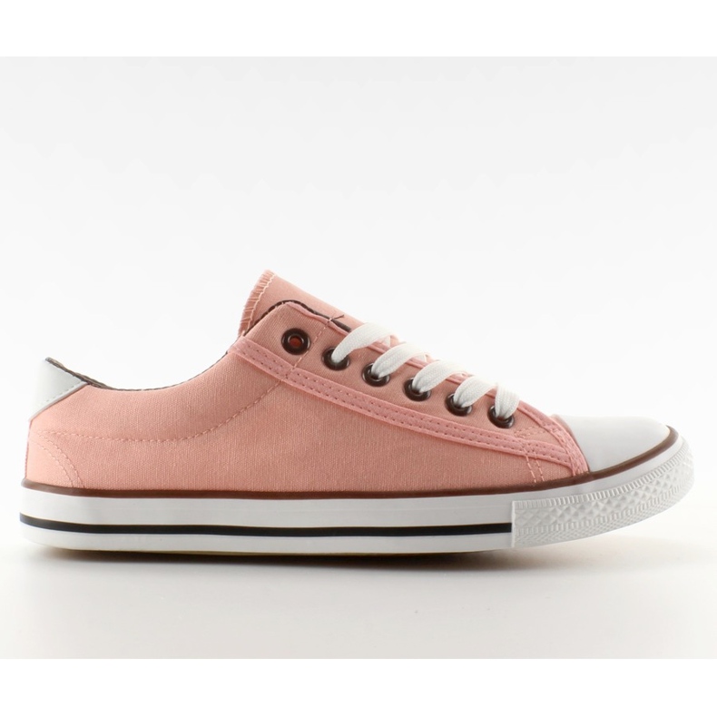 Sneakers pour finition de visage de femme BL63 Meat Pink rose