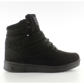 Baskets en daim Liluu en daim noir le noir