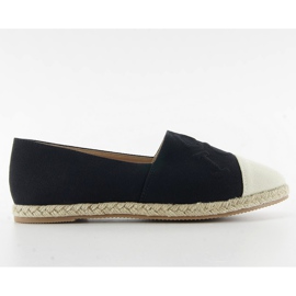 Esapdryle avec lettres noires en relief T267 brun