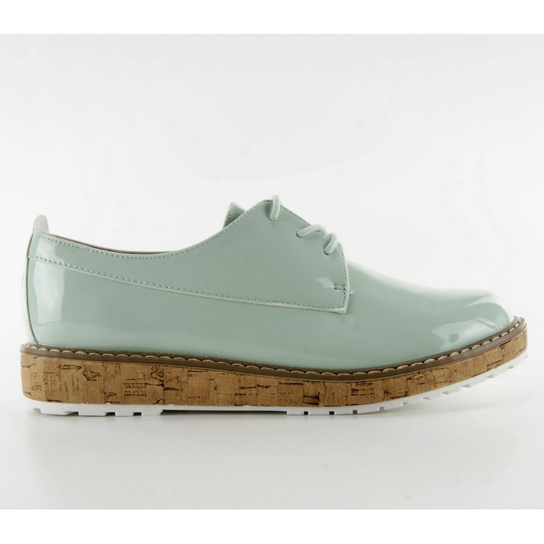 Mocassins avec intérieur cuir 7153 Bleu