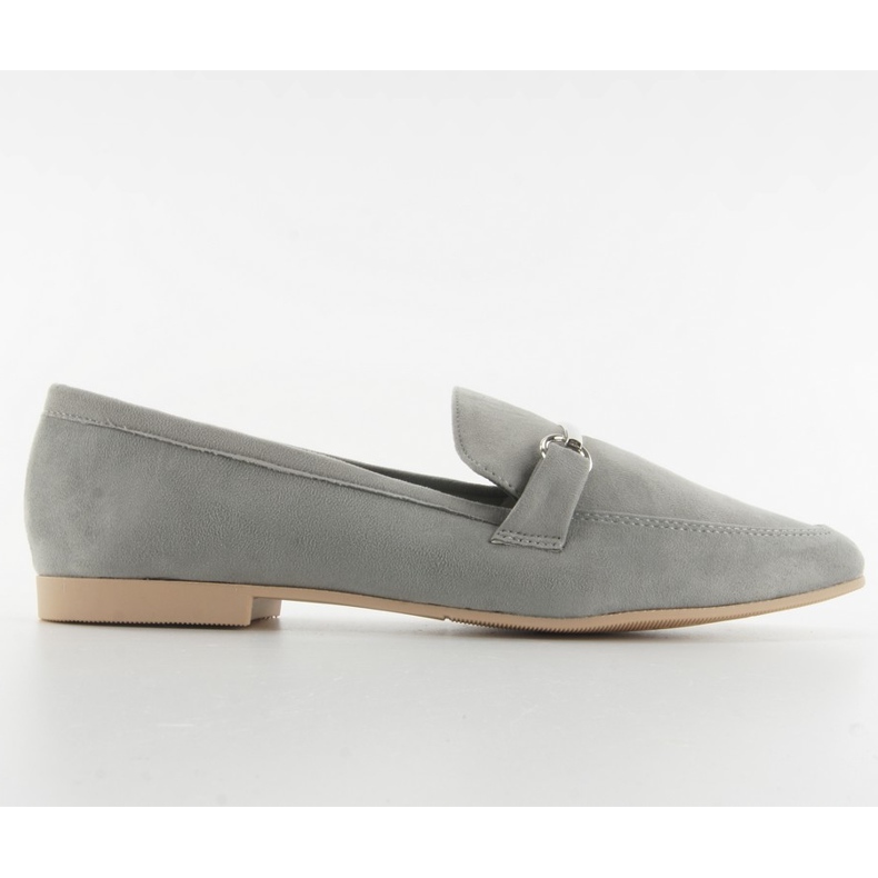 Mocassins femme classic 1183 gris