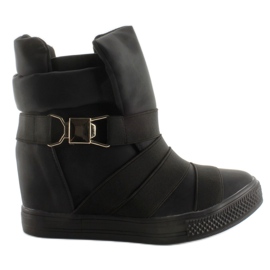 Baskets à bandes caoutchouc AF24 noir