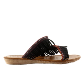 Tongs style indien K1626302 le noir