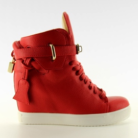 Sneakers avec cadenas 6059 rouge