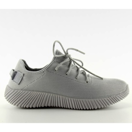 Chaussures de sport gris incroyablement confortables 8187