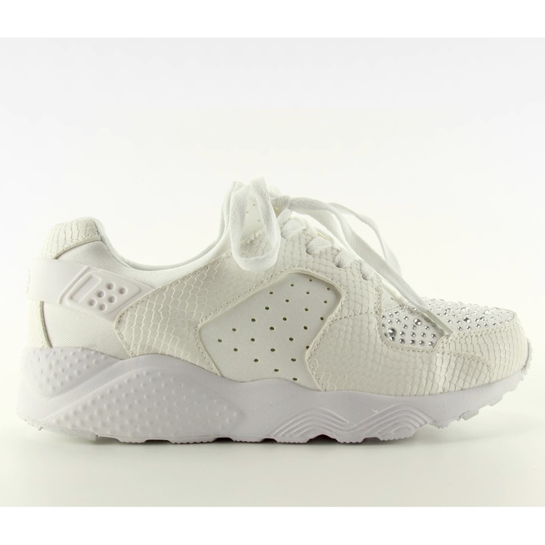 Chaussures sport glamour diamants k1730302 Blanco blanche