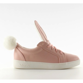 Sneakers Bunny avec oreilles 7117 Rose