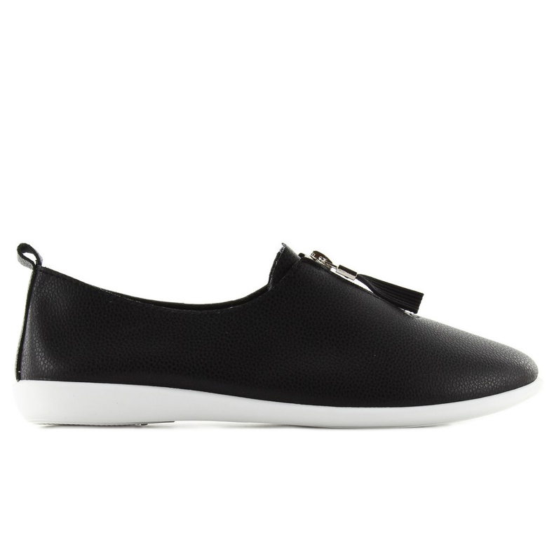 Baskets à fermeture éclair A-119 noir le noir