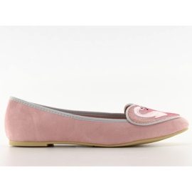 Ballerinki belle flamant rose 1180