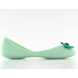 Ballerines Meliski avec un nœud PT100 L. Vert