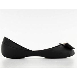 Meliski balerinki avec noeud noir pleine fleur