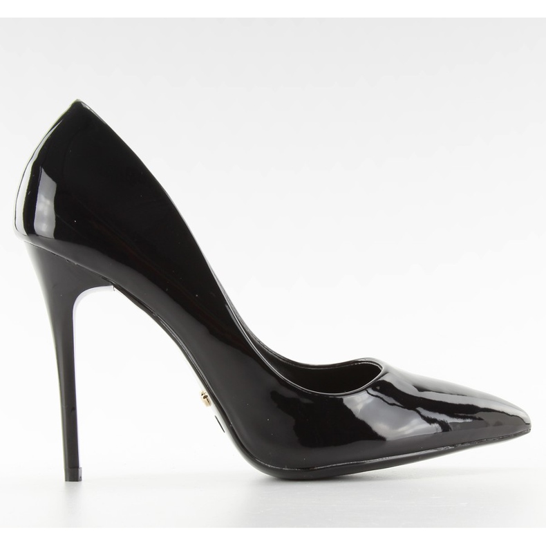 Talons Le03 noirs laqués lisses le noir