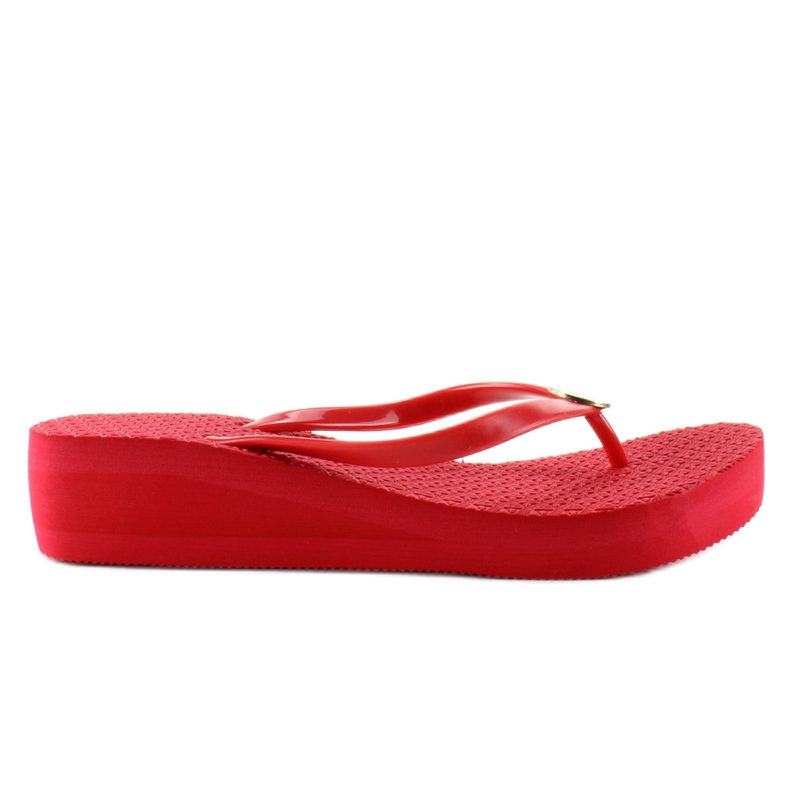 Tongs semelle haute B765 Rouge Tongs semelle haute B765 Rouge