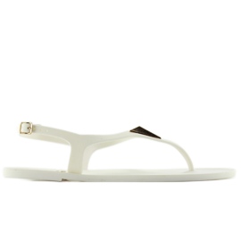 Tongs meliski KM08 blanc blanche