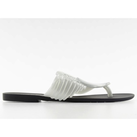 Meliski Coeur volant KM116 NOIR / ARGENT blanc