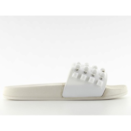 Volets avec bride en caoutchouc ts168-8 blanc blanche