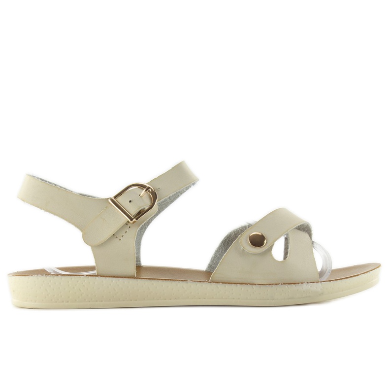 Sandales confortables pour femmes 761 beige