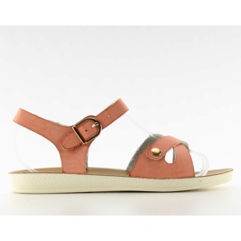 Sandales confortables pour femmes 761 rose