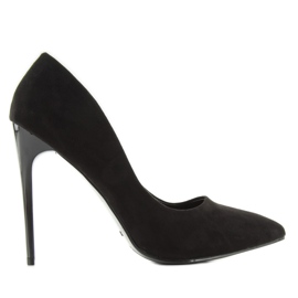 Escarpins classiques à talon aiguille b3968j-pb Noir