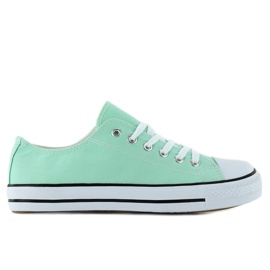 Baskets femme classiques dc5 Mint vert