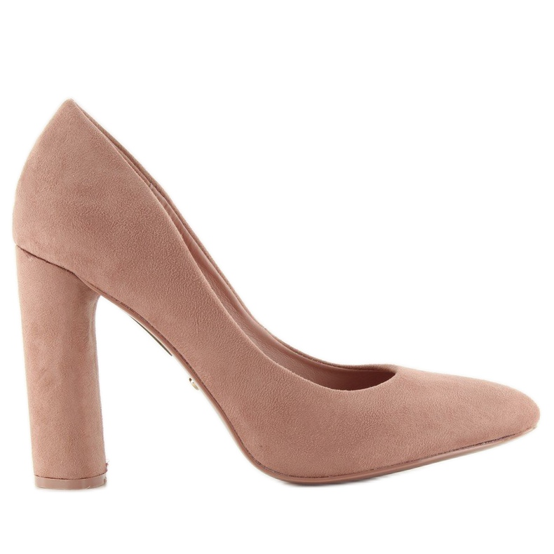 Escarpins sur tige ovale le027p Rose