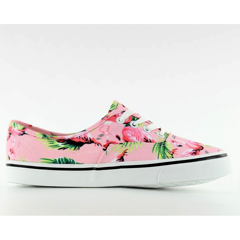 Baskets avec flamants roses Ka20