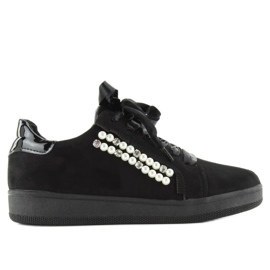 Baskets à perles 7173 Noir le noir