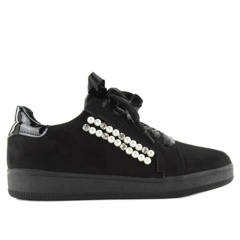 Baskets à perles 7173 Noir le noir