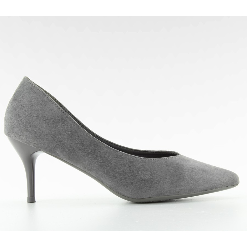 Talons bas avec empreinte ll-98p Grey gris