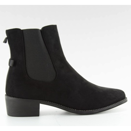 Chelsea boots élancées à nœud M270 noir
