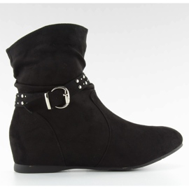 Sash ceinture avec des clous noirs PE103 le noir
