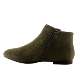 Boots daim 7-106 Vert