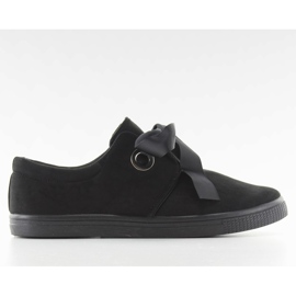 Baskets nouées avec un ruban JX49 Noir