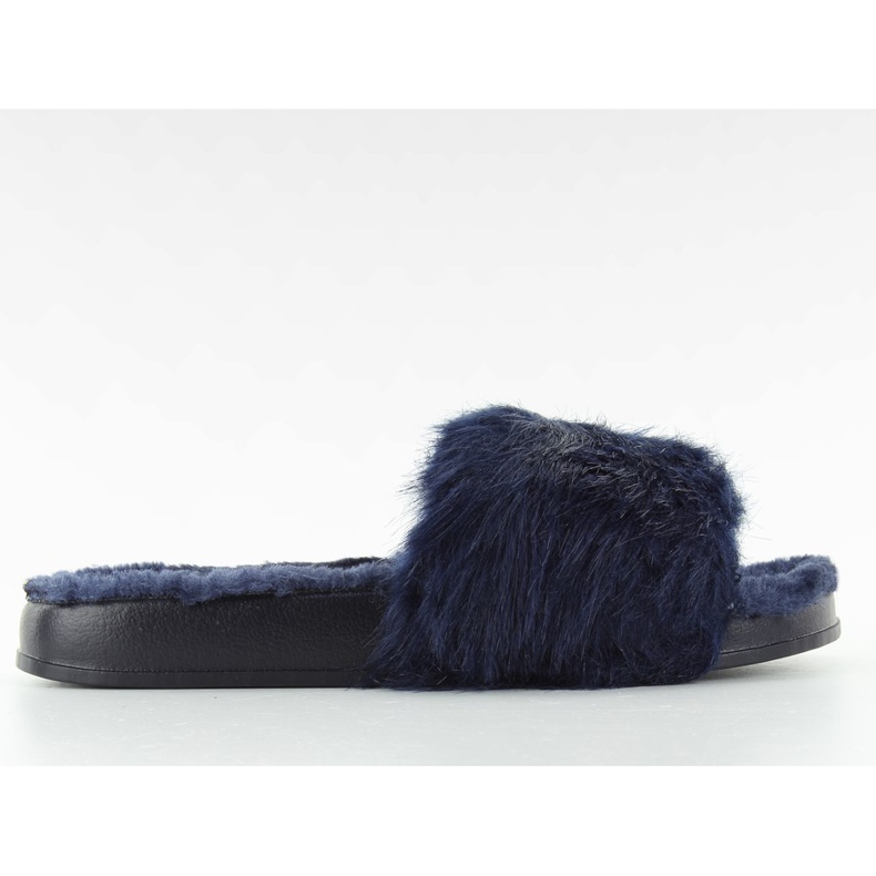 Chaussons Fourrure dd68 Bleu bleu marin
