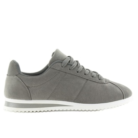 BY-012 chaussures de sport en daim gris BY-012 chaussures de sport en daim gris