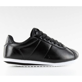 8849 chaussures de sport en grain noir