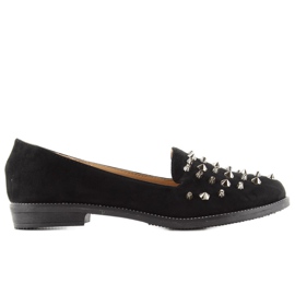 Mocassins Lordsy à clous mb188-111 Noir le noir