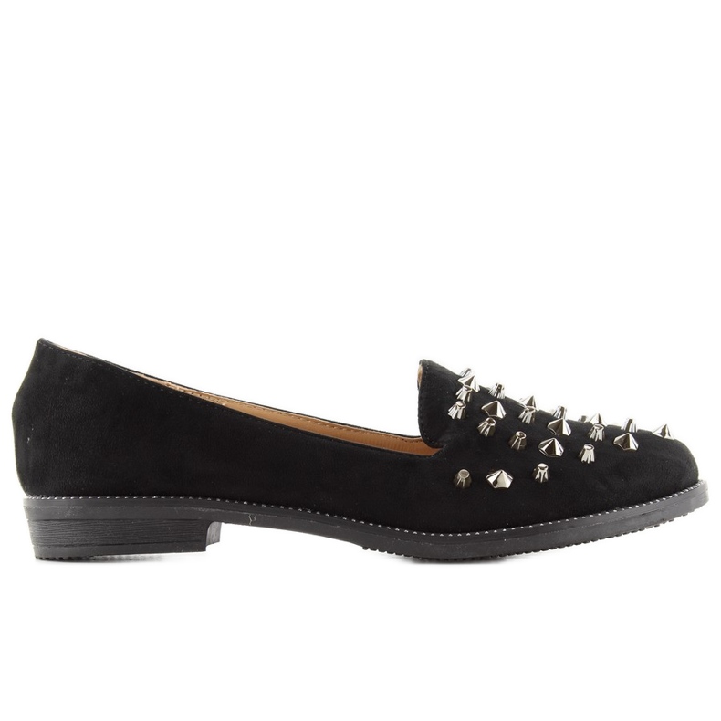 Mocassins Lordsy à clous mb188-111 Noir le noir